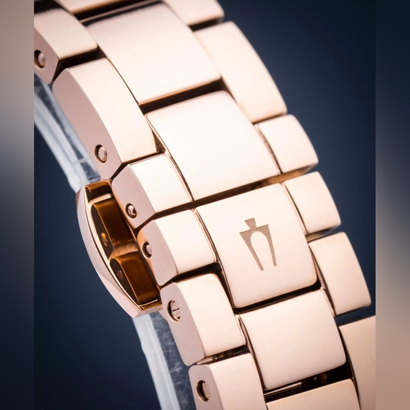 ***BRAND NEW*** Bulova Women's Quartz Diamond Accent Rose Gold-Tone Watch - Picture 8 of 14